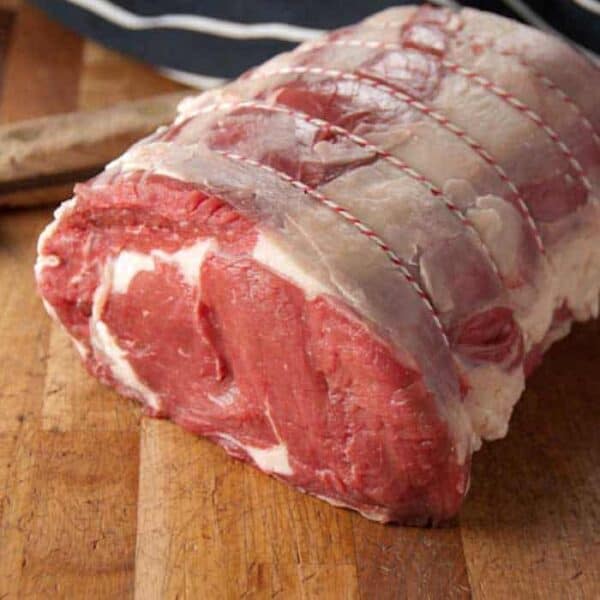 Salt Aged Galloway Rib Eye Roast