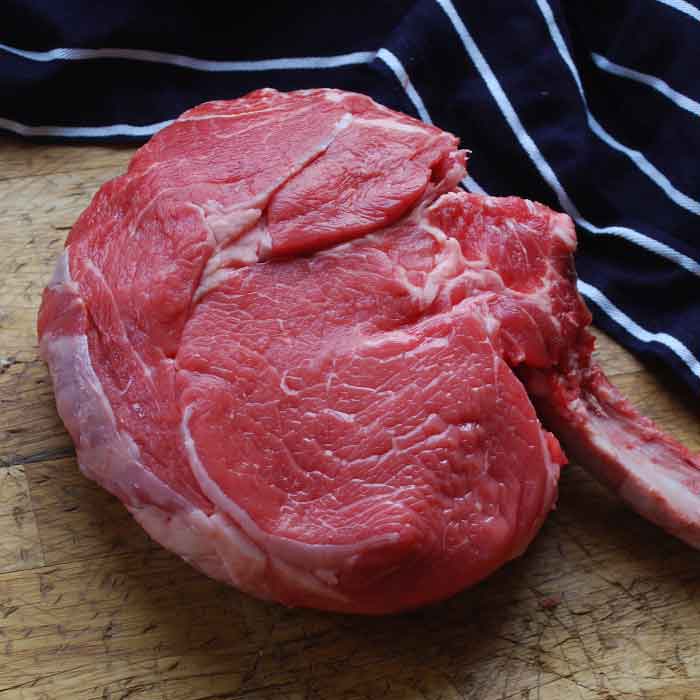 Cote de Boeuf, Dry Aged, Grass Fed Beef Albert Matthews