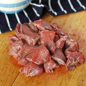 Diced Venison