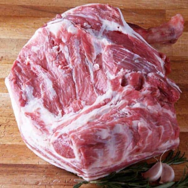 Heather Fed Whole Shoulder of Lamb (3kg Min Weight)